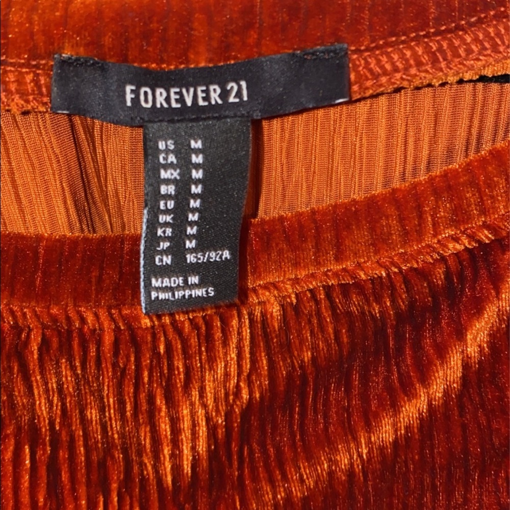 Off the shoulder crop top